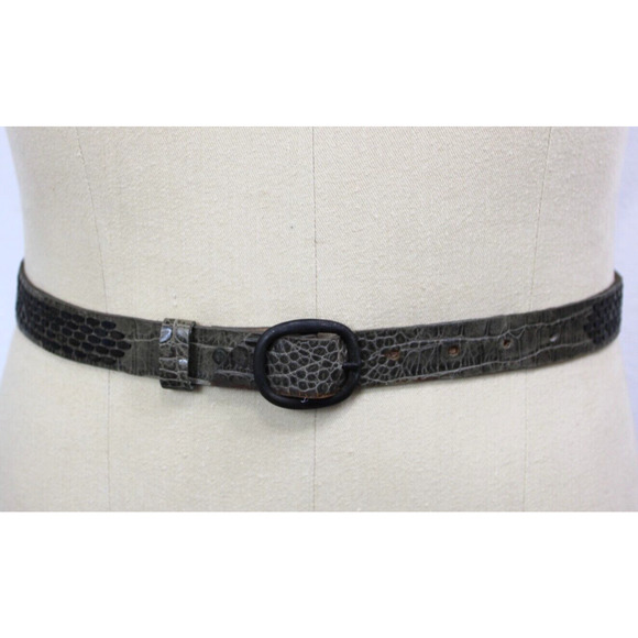 Calleen Cordero Belt Size 32 Gary Leather Mental Studded Handmade USA - Picture 2 of 11